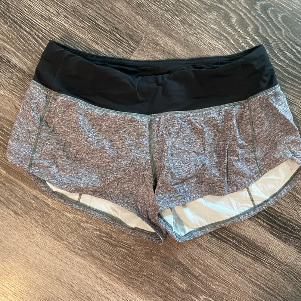 Lululemon speed up shorts size 4